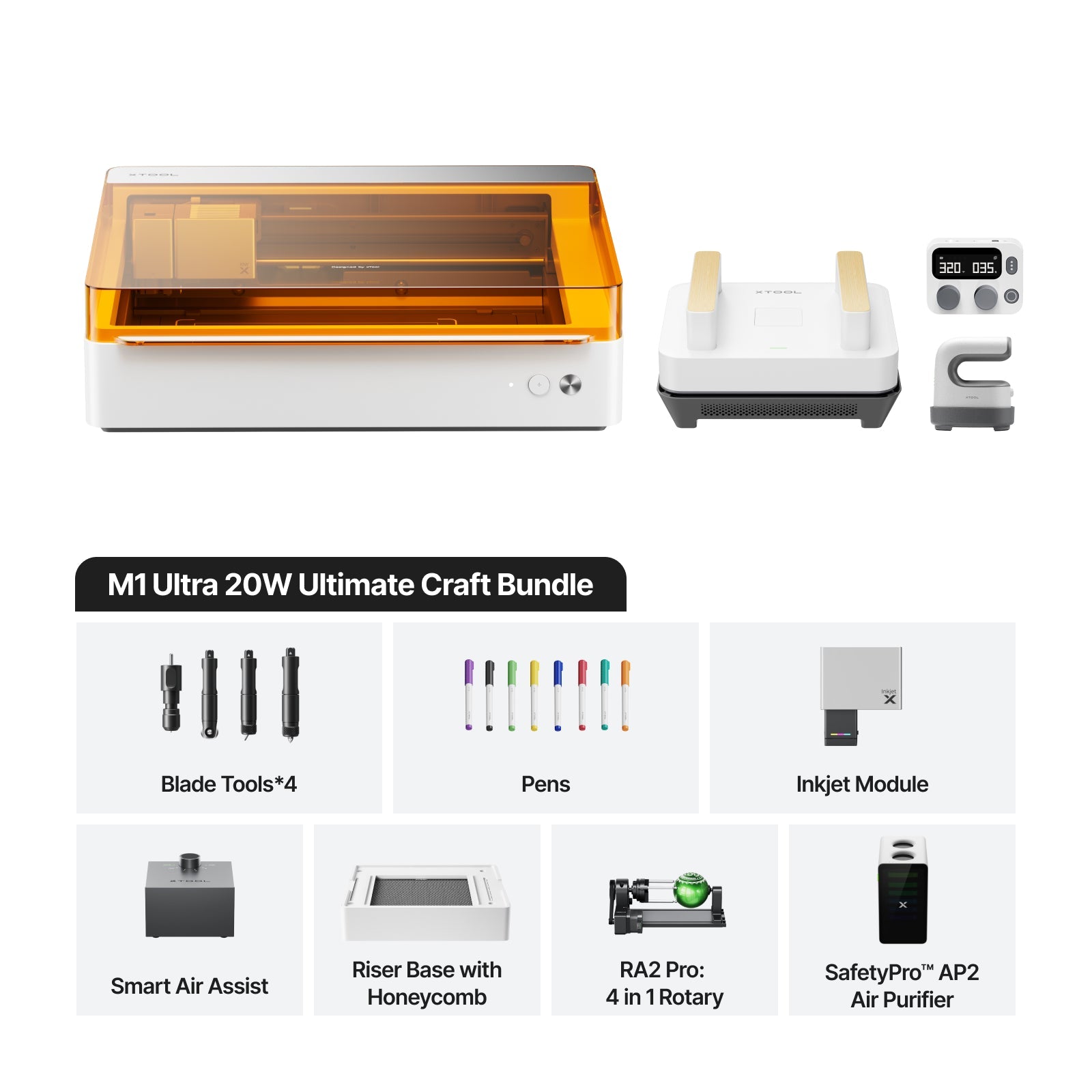 xTool M1 Ultra: The World's First 4-in-1 Craft Machine