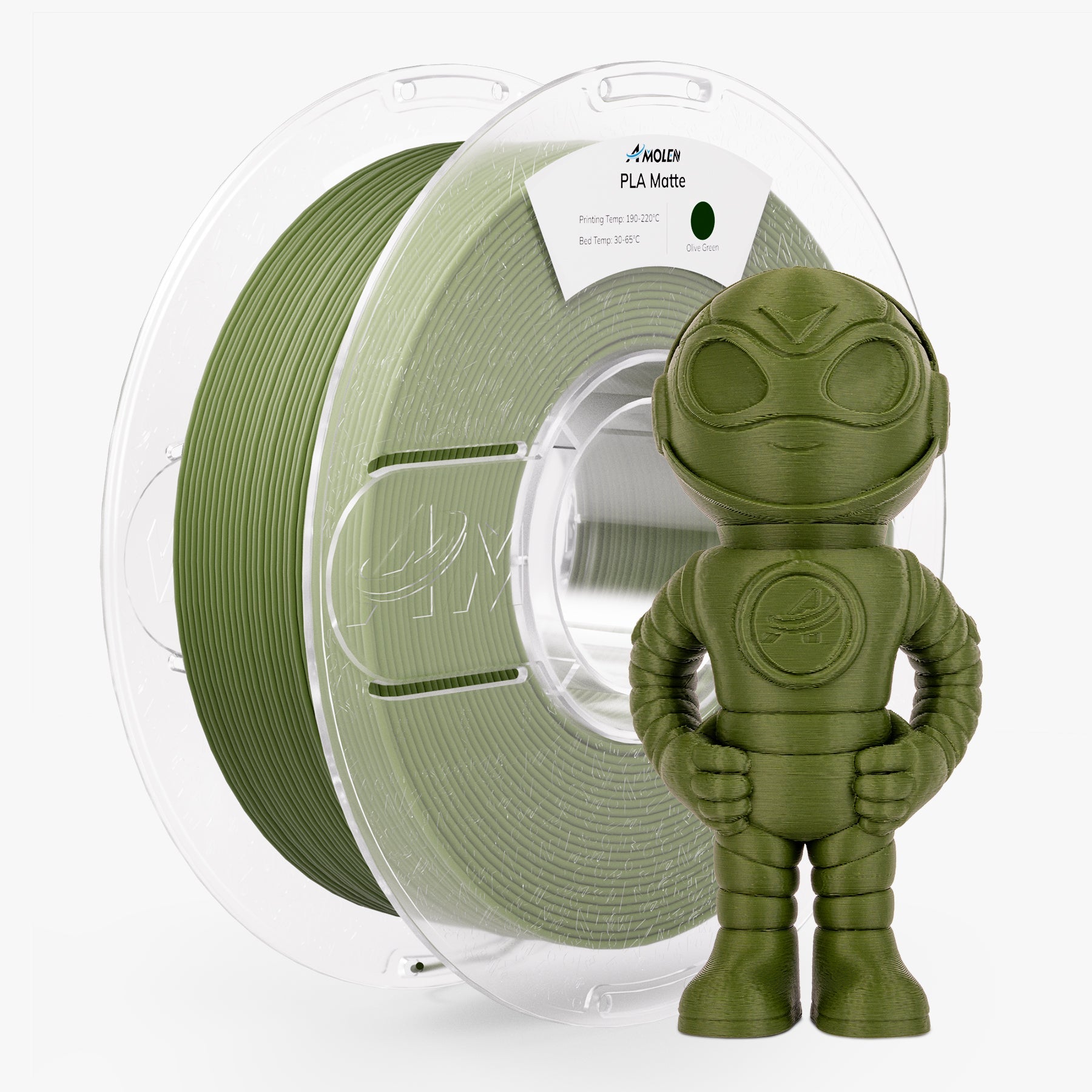 PLA Matte Basic 1.75mm, 1KG/2.2LB