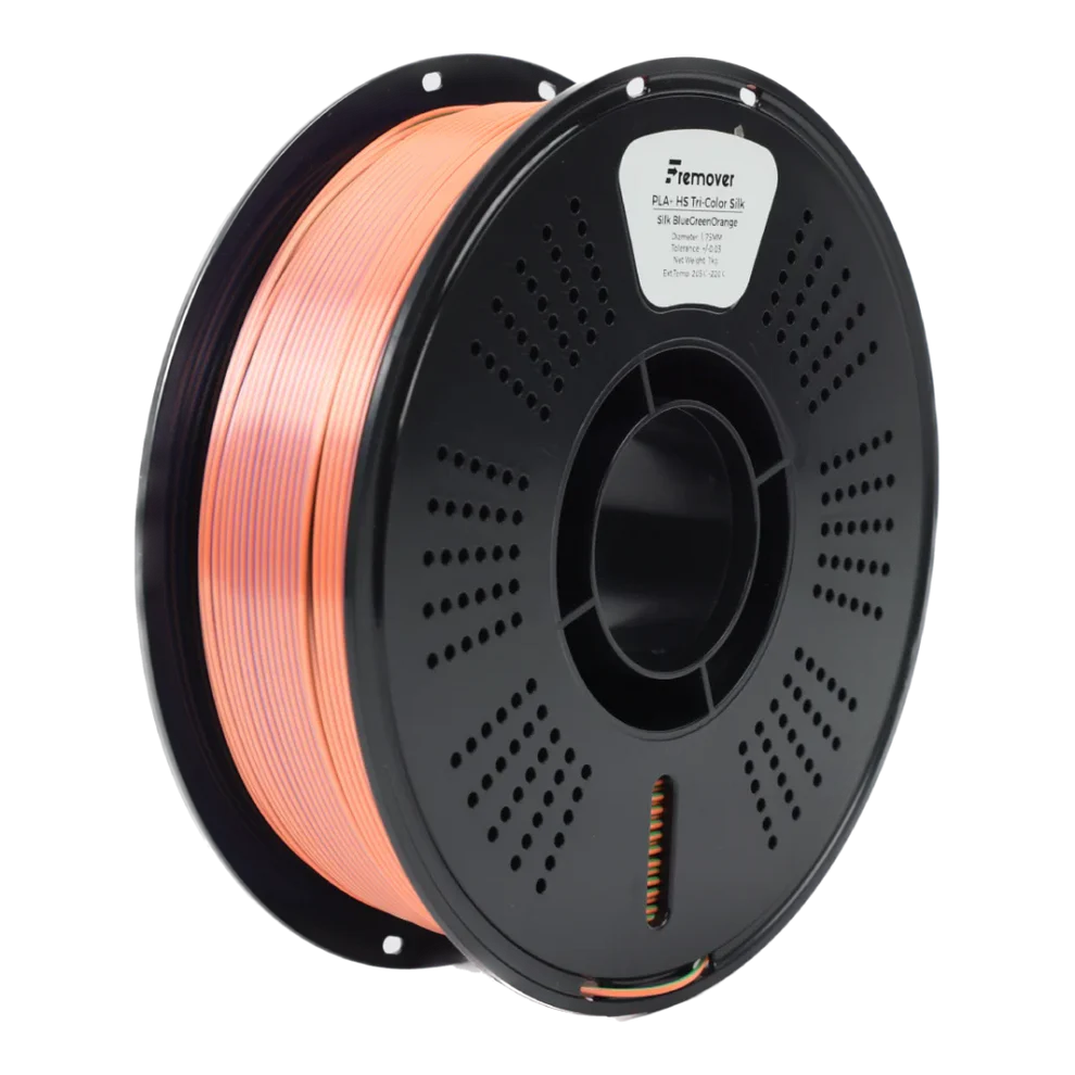 Fremover - High Speed PLA+ Tri-Color Silk Filament 1.75mm 1kg