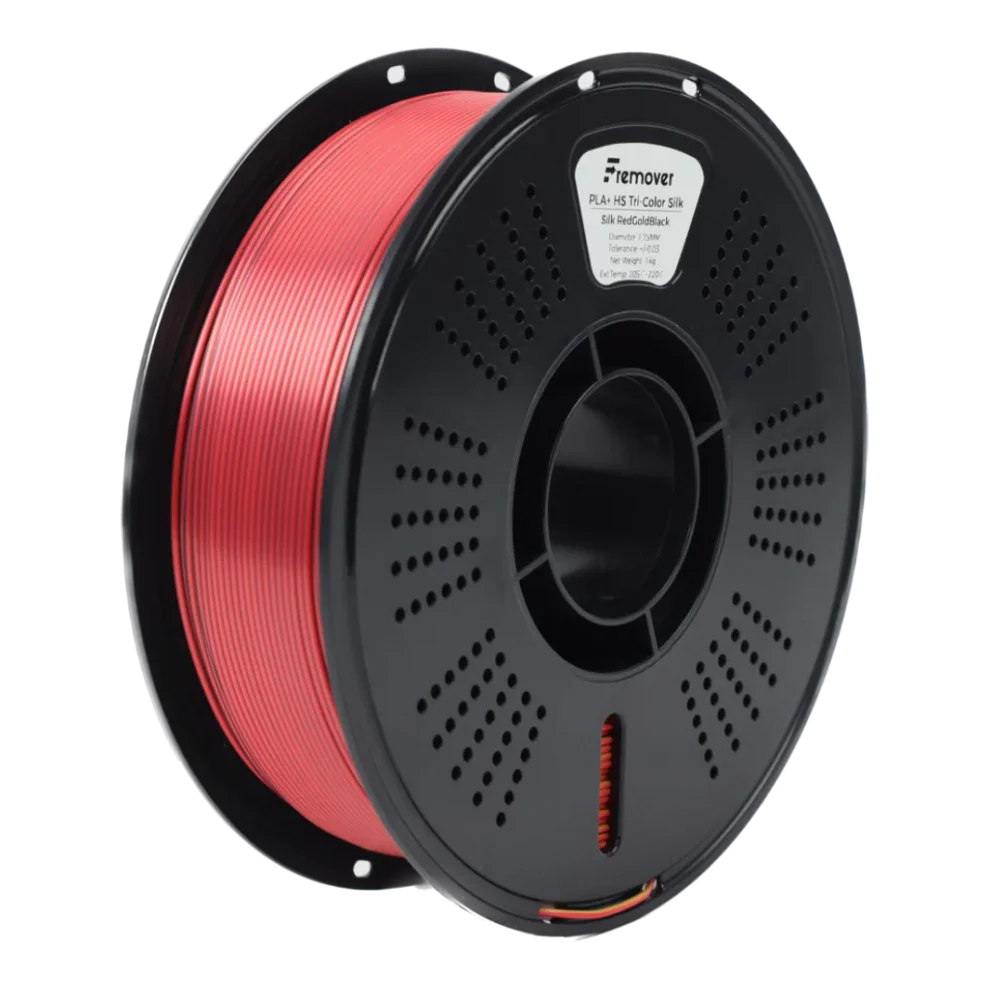 Fremover - High Speed PLA+ Tri-Color Silk Filament 1.75mm 1kg