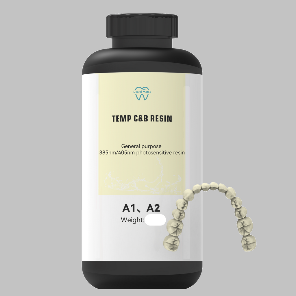 Temporary Crown &amp; Bridge Resin for DLP &amp; LCD Printers 500ml or 500grams