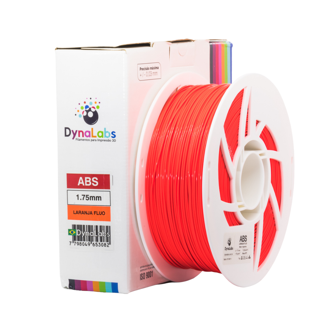 Dynalabs ABS Filament 1.75mm 1kg - Fluo Orange