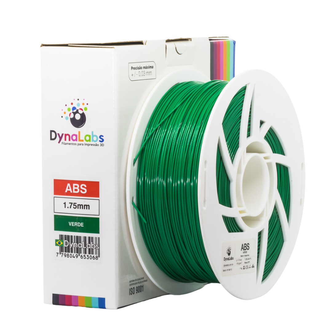 Dynalabs ABS Filament 1.75mm 1kg - Green