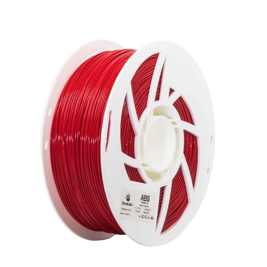 Dynalabs ABS Filament 1.75mm 1kg - Red