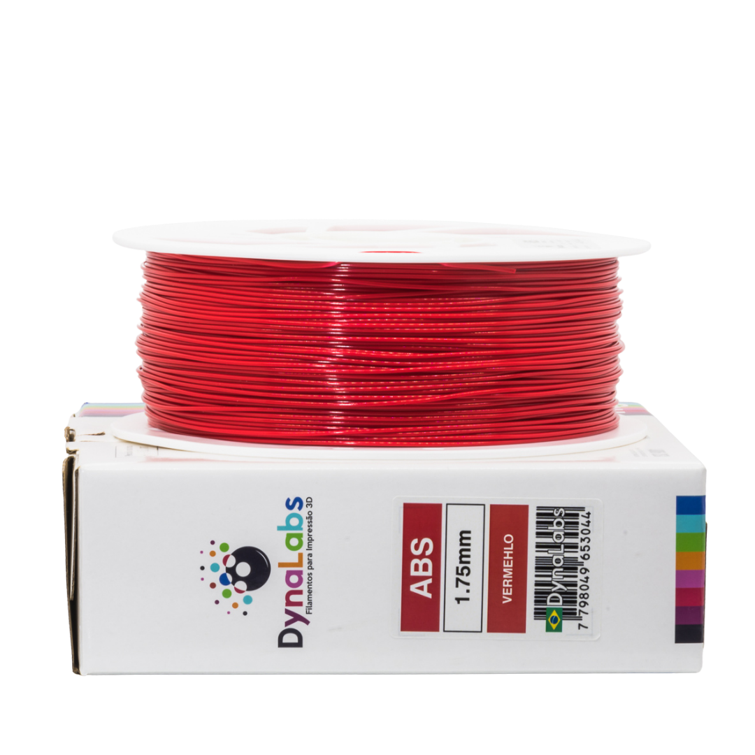 Dynalabs ABS Filament 1.75mm 1kg - Red