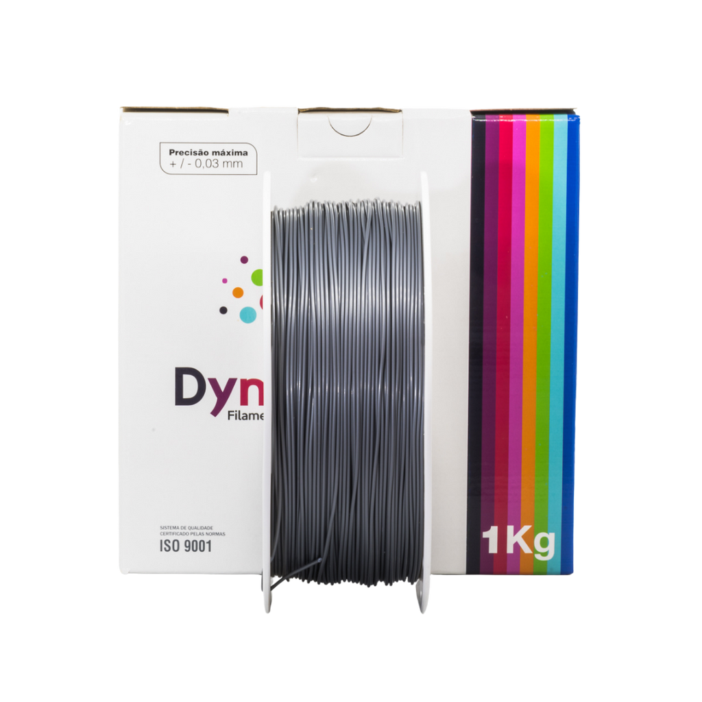 Dynalabs ABS Filament 1.75mm 1kg - Silver Grey