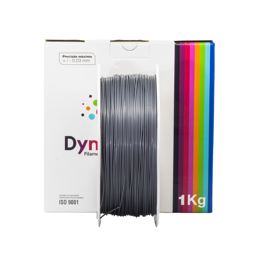 Dynalabs ABS Filament 1.75mm 1kg - Silver Grey
