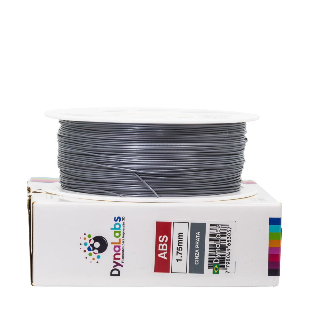 Dynalabs ABS Filament 1.75mm 1kg - Silver Grey