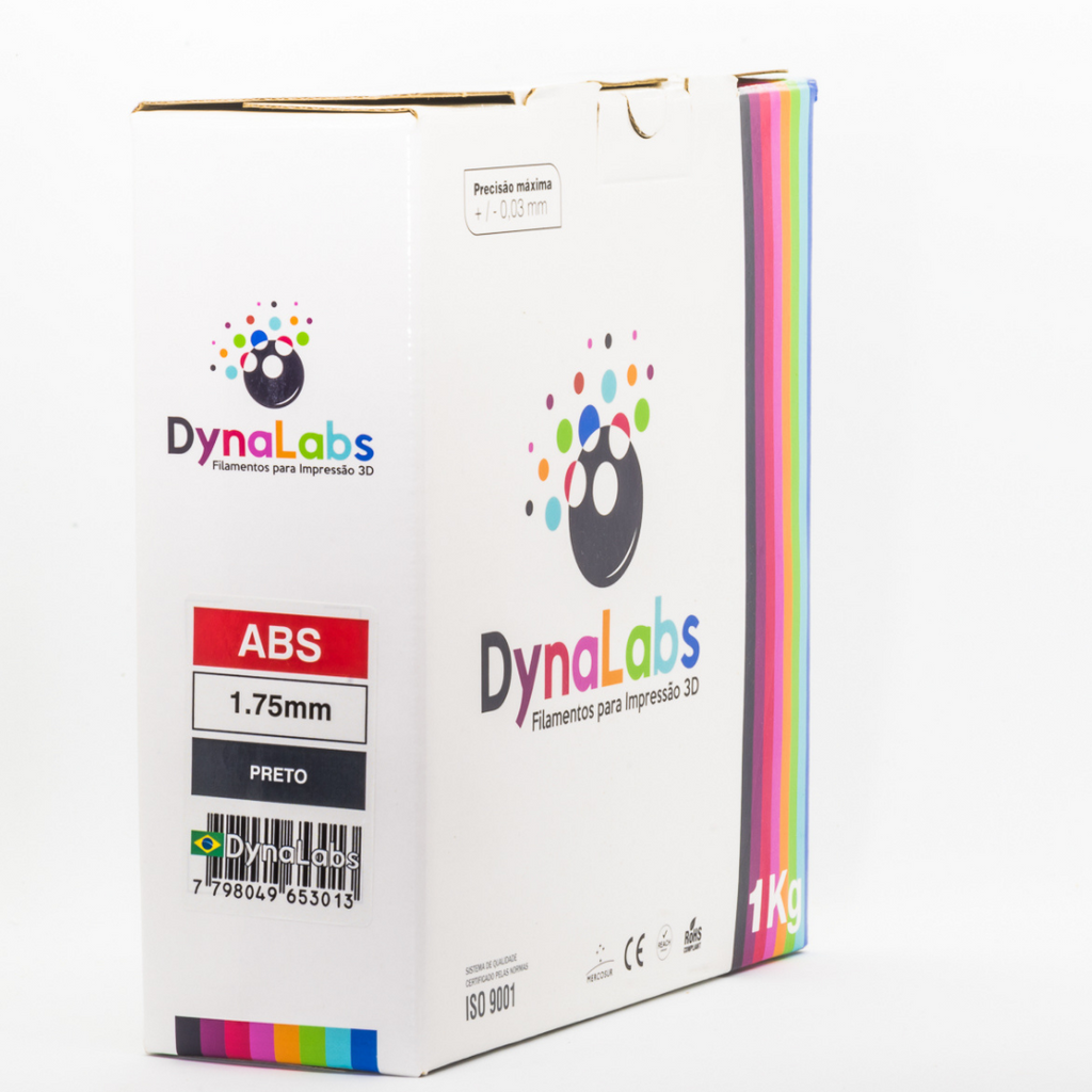 Dynalabs ABS Filament 1.75mm 1kg - Black
