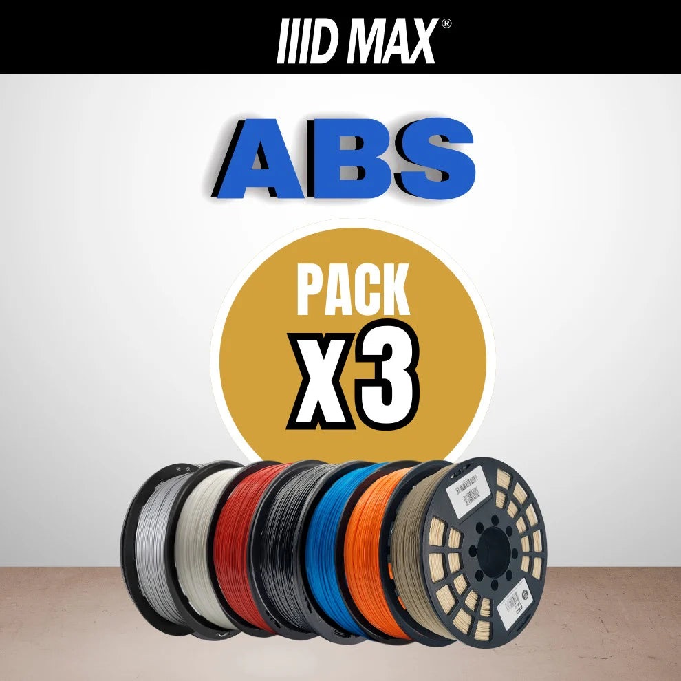 ABS Filament 3-Pack