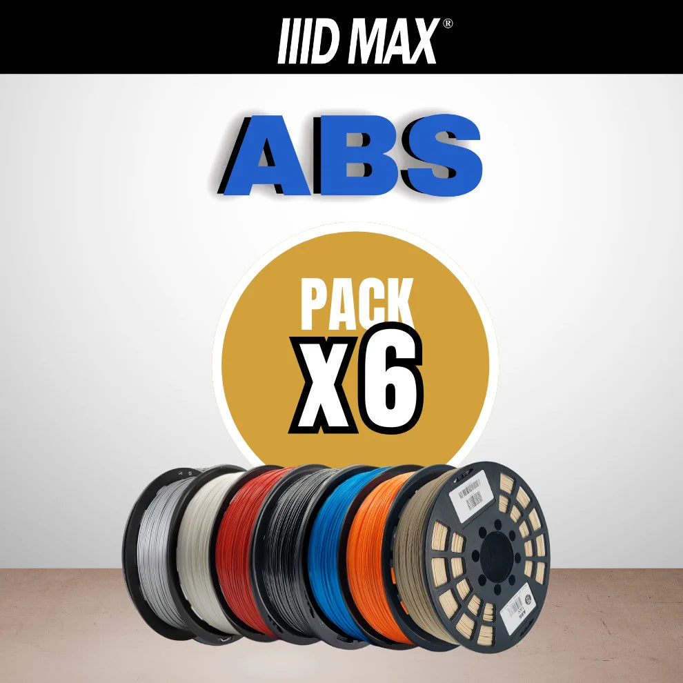 ABS Filament 6-Pack