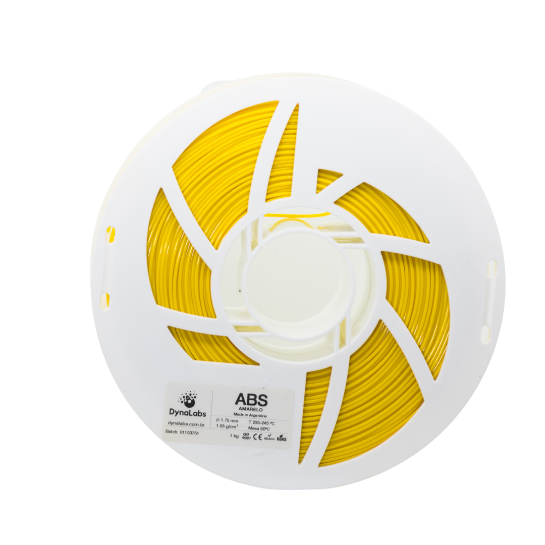 Dynalabs ABS Filament 1.75mm 1kg - Yellow