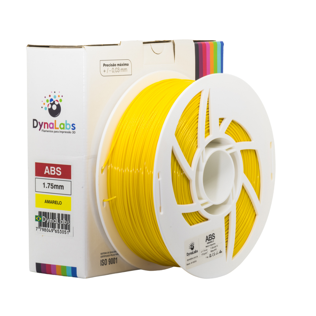 Dynalabs ABS Filament 1.75mm 1kg - Yellow