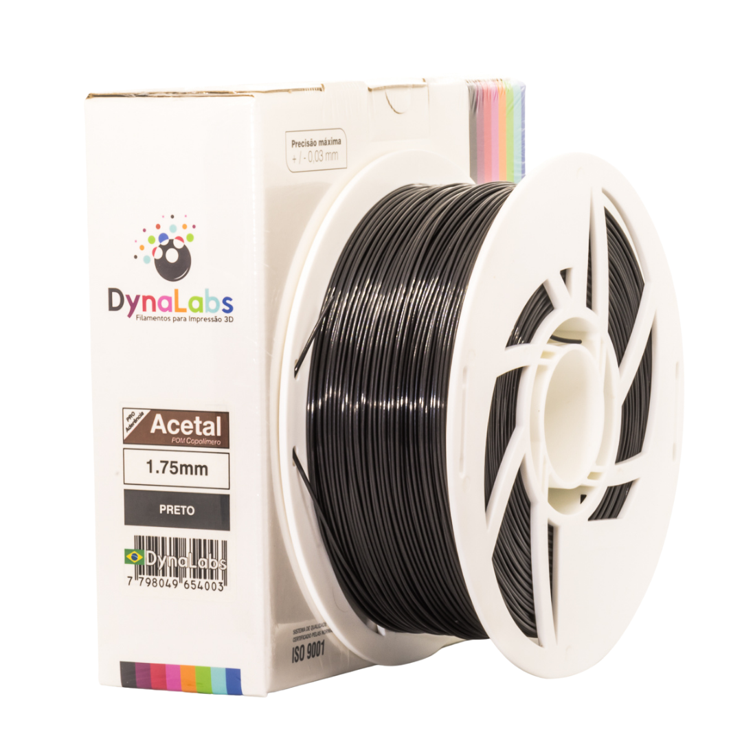 Dynalabs Acetal POM Filament 1.75mm 1kg - Black