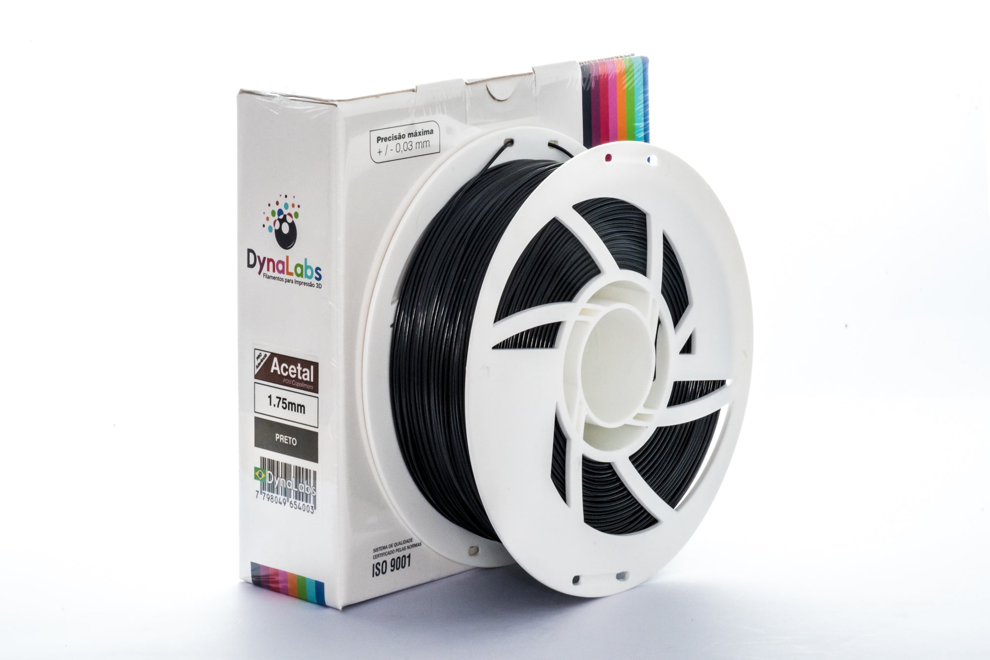 Dynalabs Acetal POM Filament 1.75mm 1kg - Black