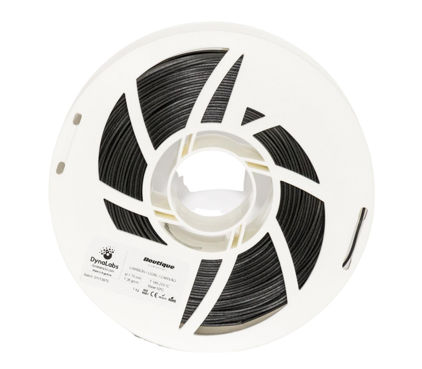 Dynalabs PLA Boutique Filament 1.75mm 1kg - Carbon