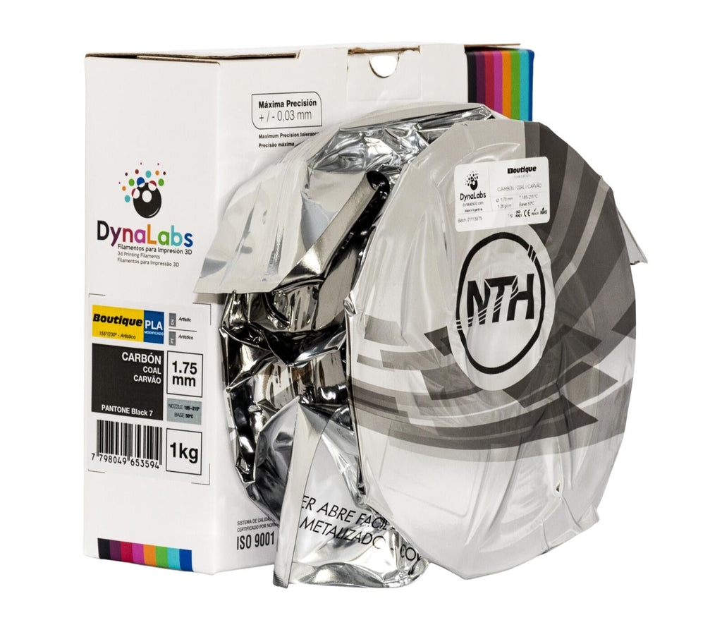 Dynalabs PLA Boutique Filament 1.75mm 1kg - Carbon