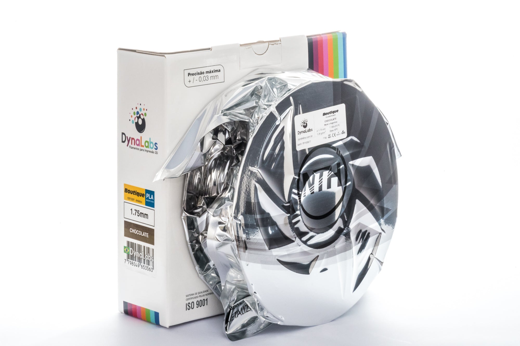 Dynalabs PLA Boutique Filament 1.75mm 1kg - Chocolate