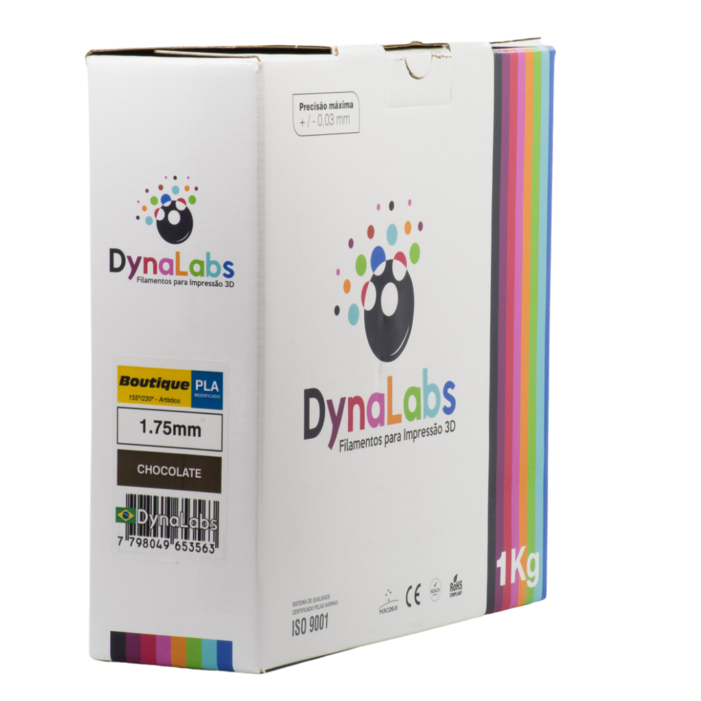 Dynalabs PLA Boutique Filament 1.75mm 1kg - Chocolate