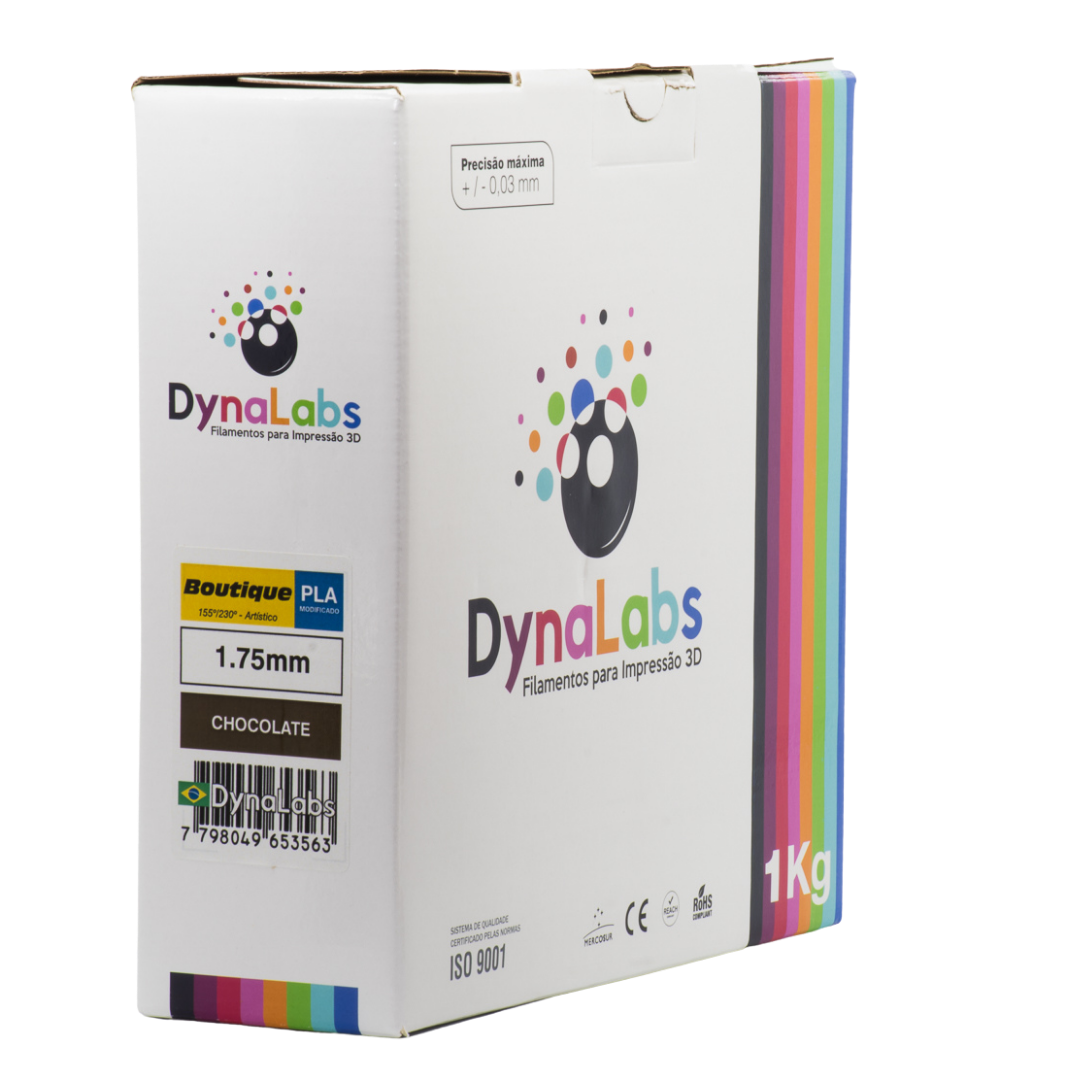 Dynalabs PLA Boutique Filament 1.75mm 1kg - Chocolate