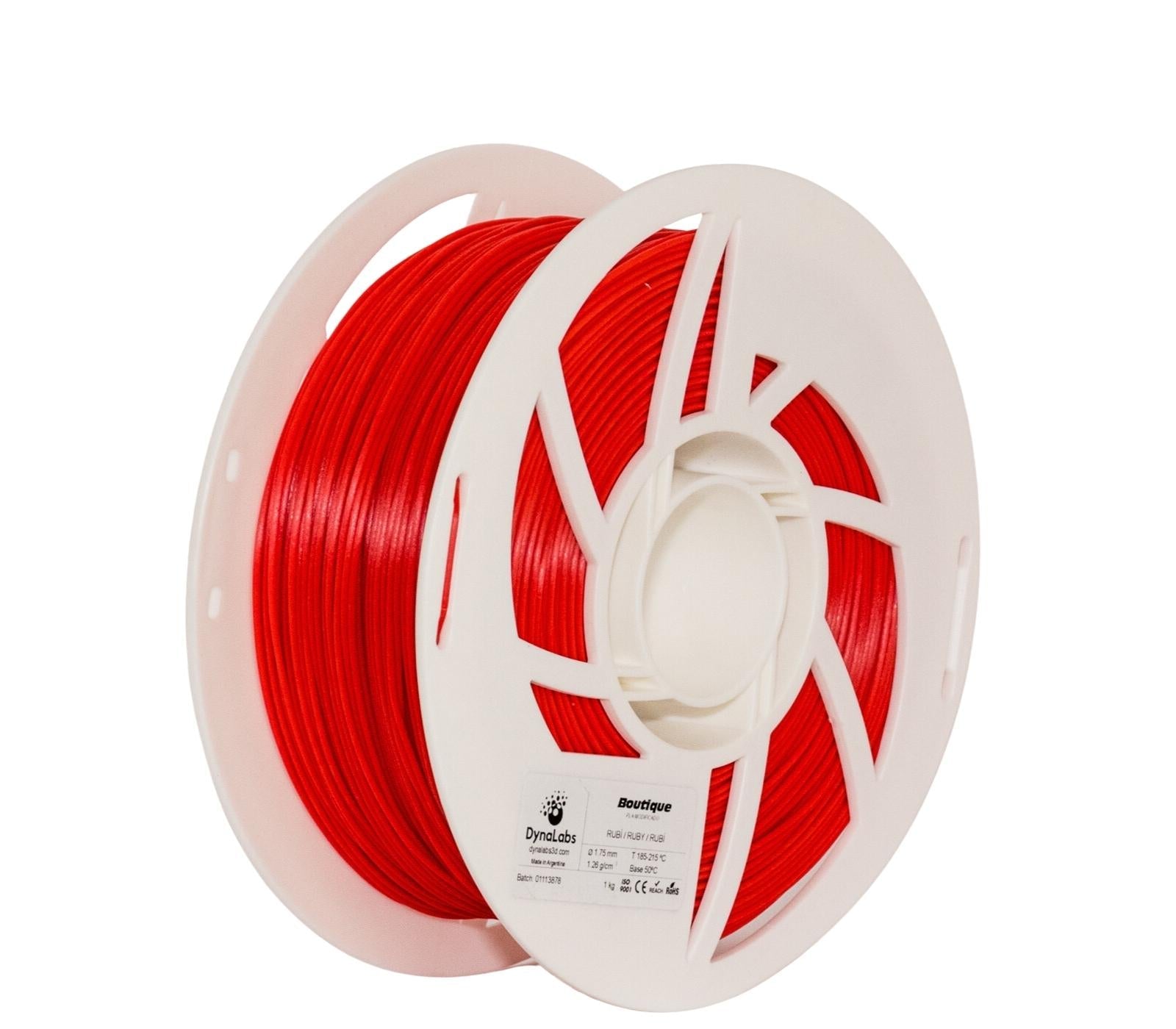 Dynalabs PLA Boutique Filament 1.75mm 1kg - Rubi