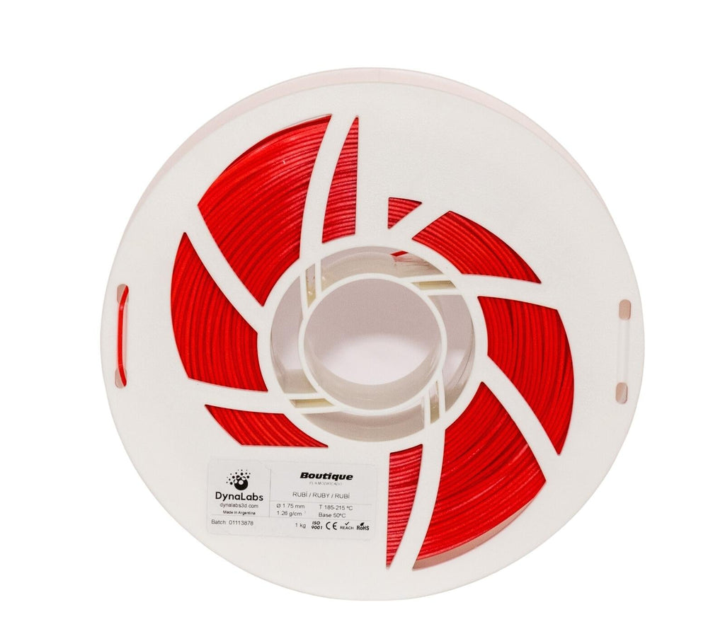 Dynalabs PLA Boutique Filament 1.75mm 1kg - Rubi
