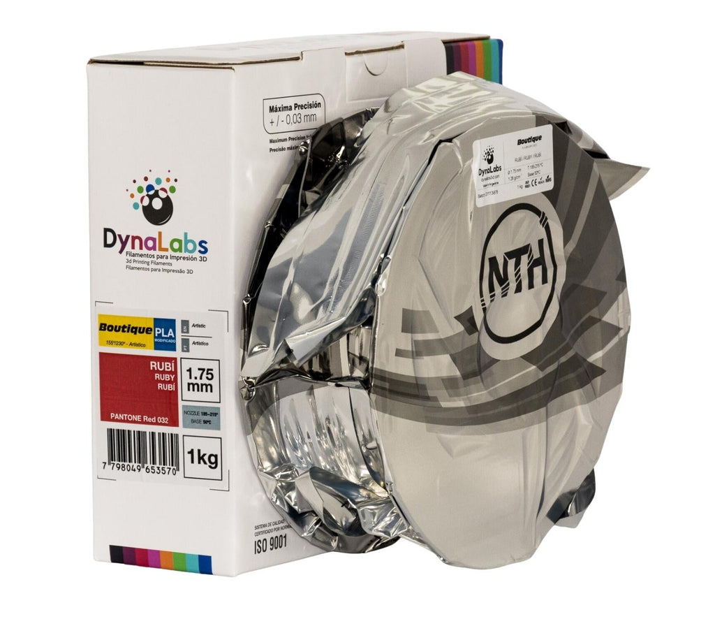 Dynalabs PLA Boutique Filament 1.75mm 1kg - Rubi