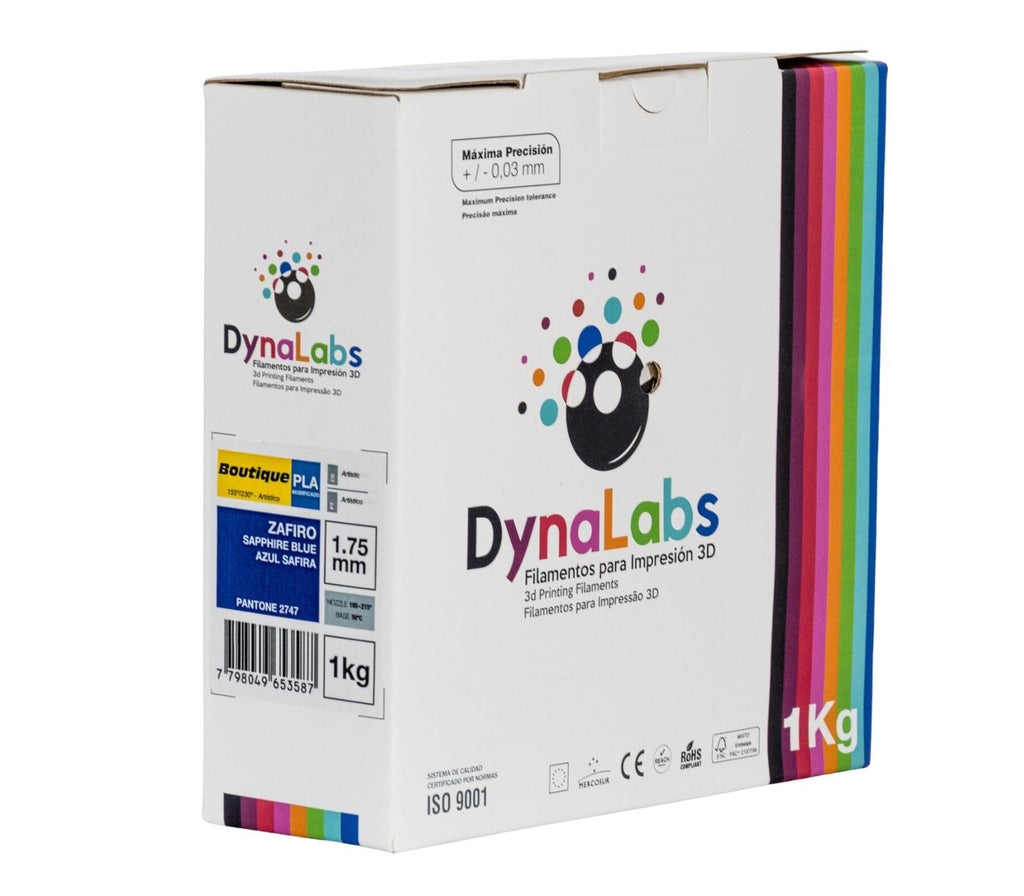 Dynalabs PLA Boutique Filament 1.75mm 1kg - Sapphire