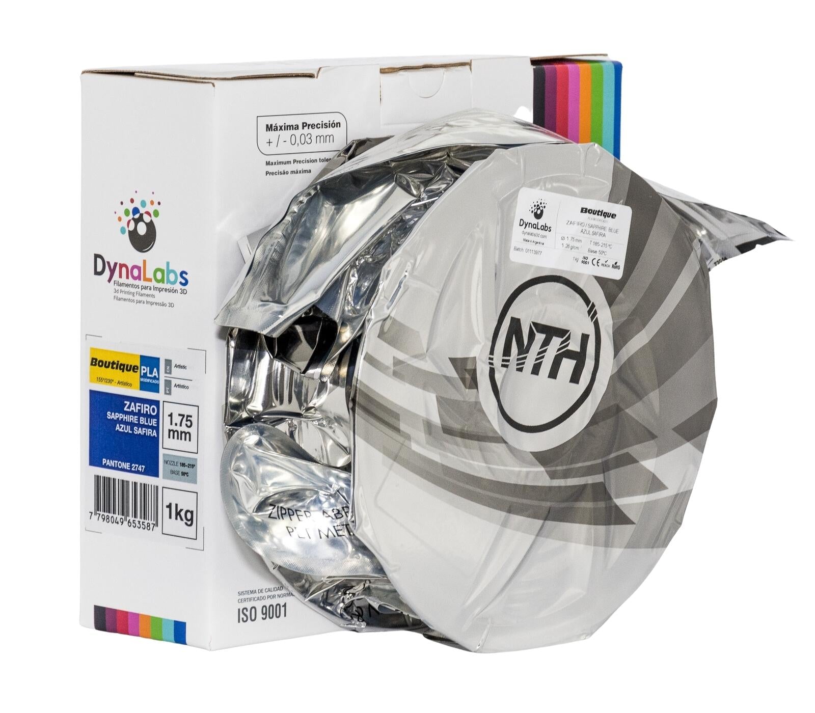 Dynalabs PLA Boutique Filament 1.75mm 1kg - Sapphire
