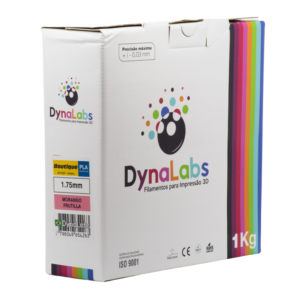Dynalabs PLA Boutique Filament 1.75mm 1kg - Strawberry