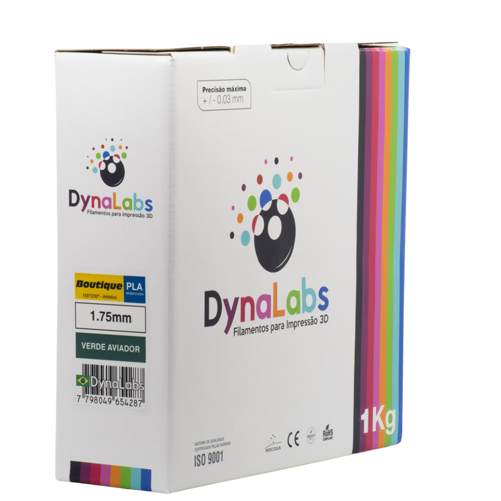 Dynalabs PLA Boutique Filament 1.75mm 1kg - Aviator Green