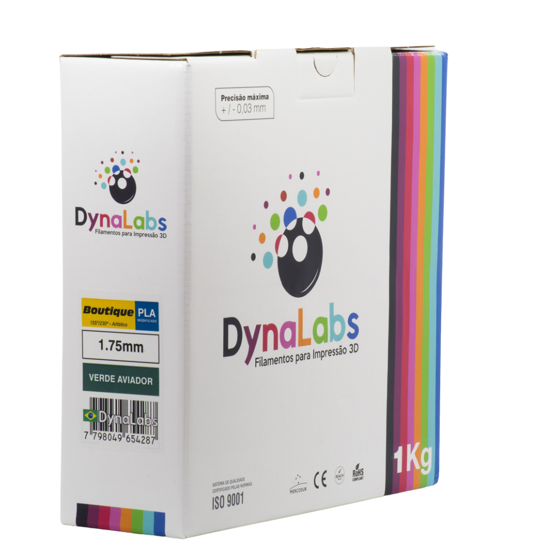 Dynalabs PLA Boutique Filament 1.75mm 1kg - Aviator Green