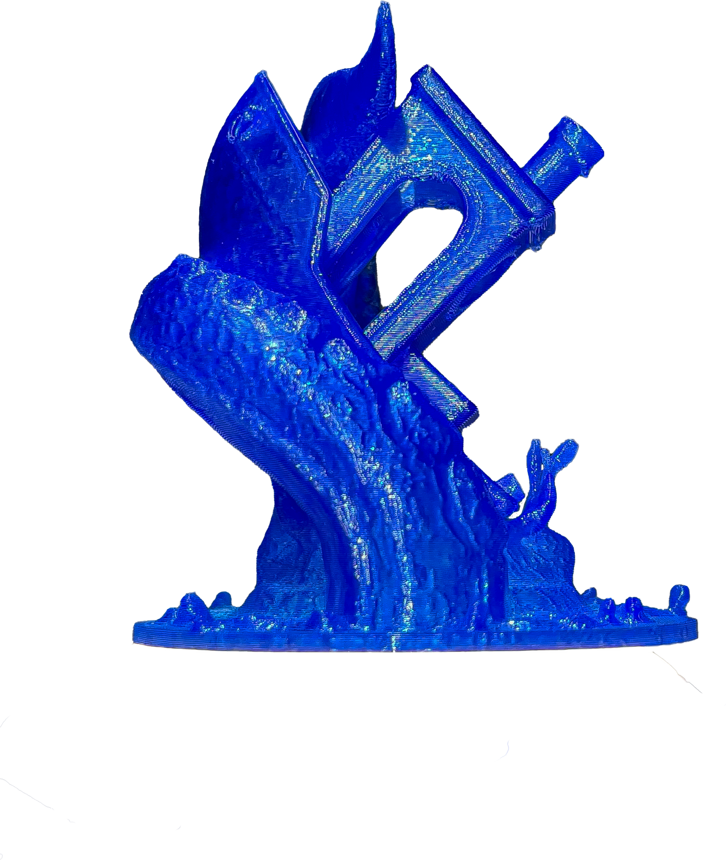 Transparent Sapphire Blue AF 1.75mm PCTG Filament Made in the USA!