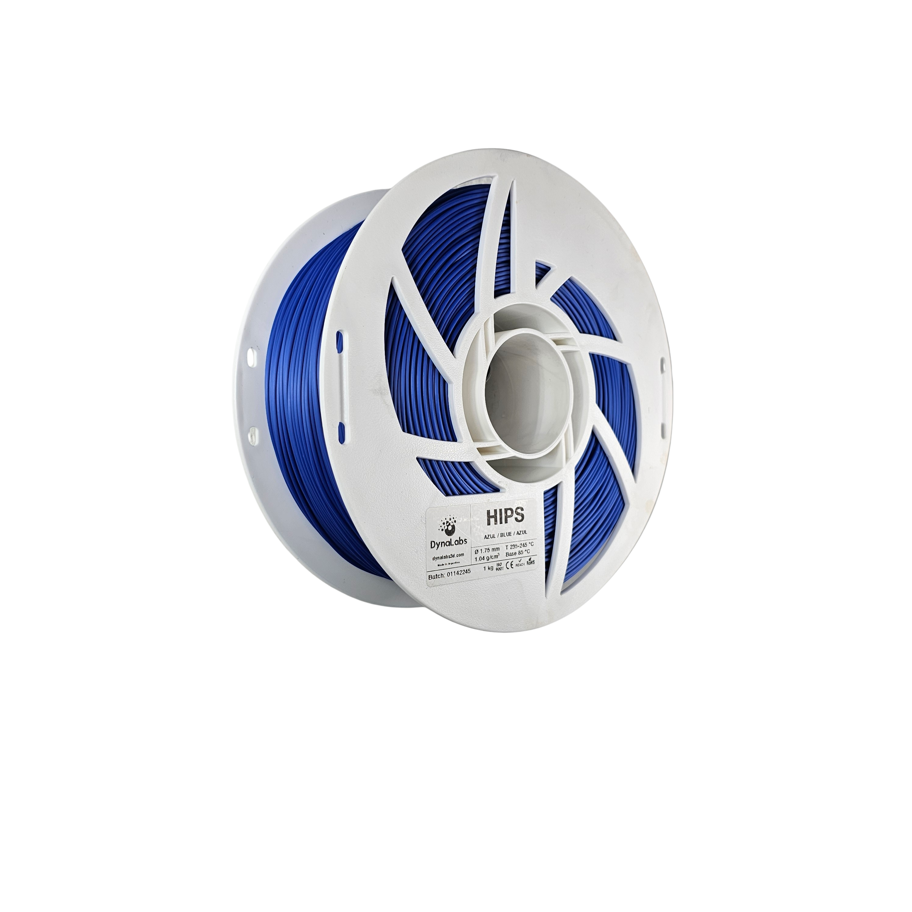 Dynalabs HIPS Filament 1.75mm 1kg - Blue