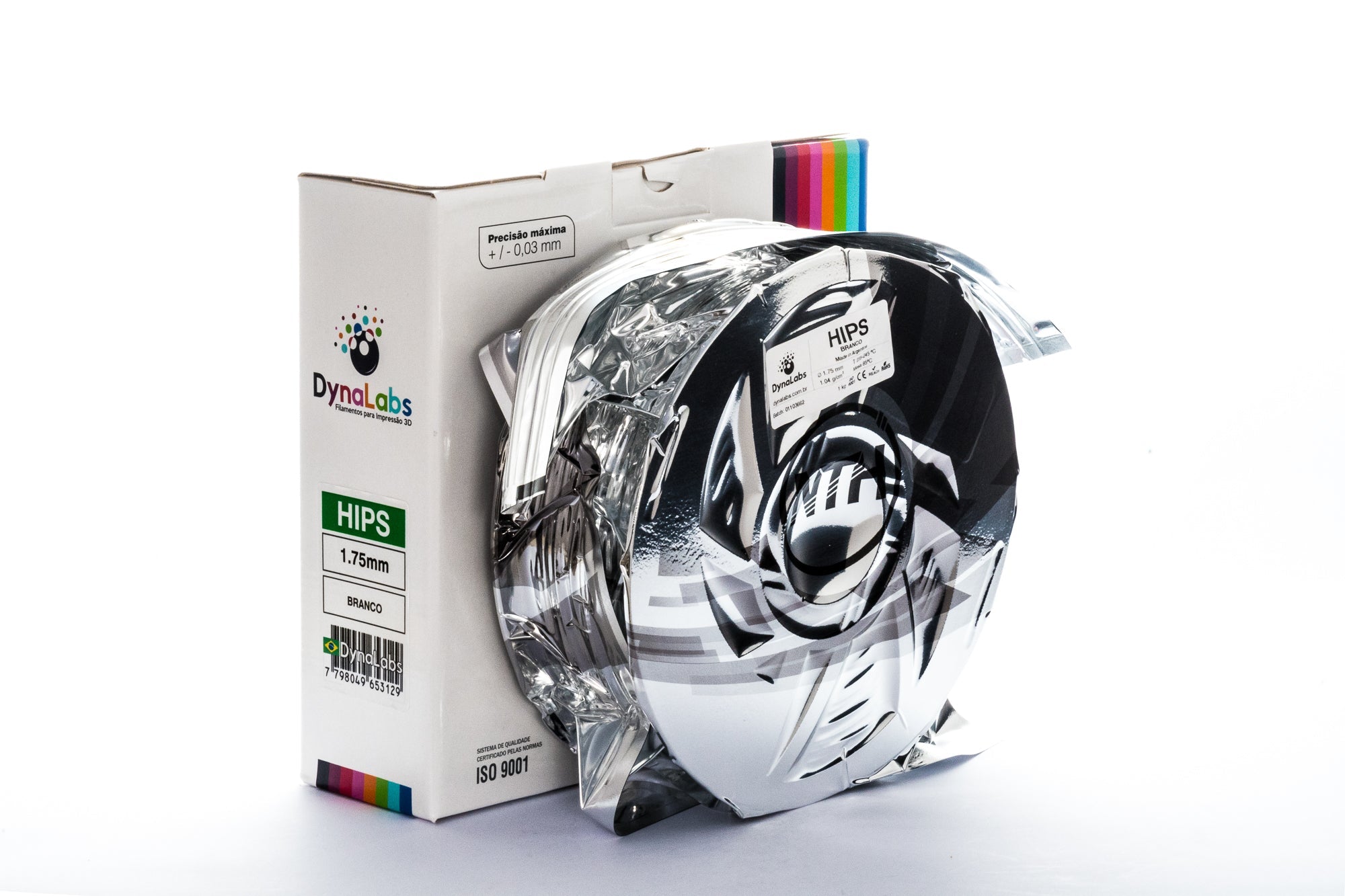 Dynalabs HIPS Filament 1.75mm 1kg - White