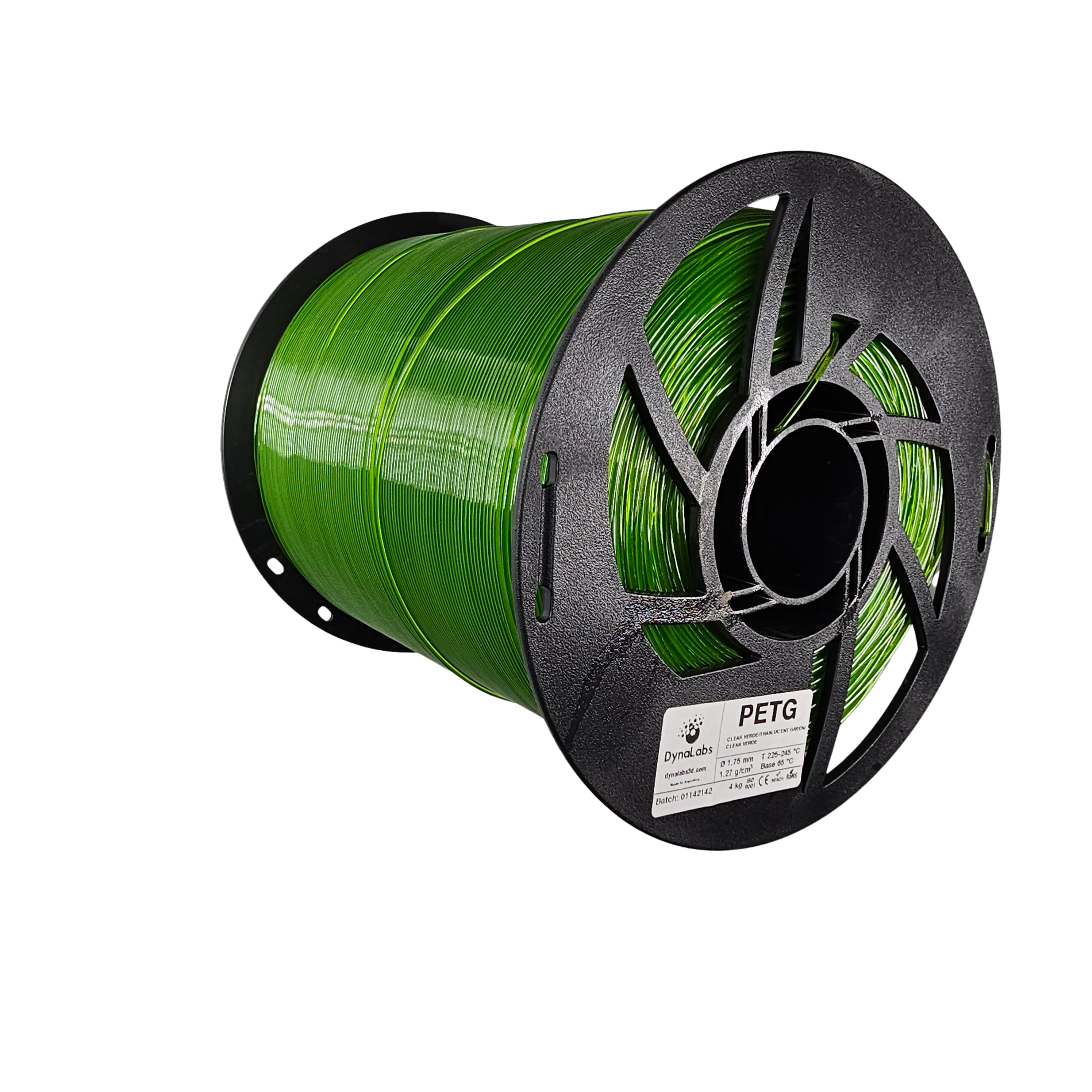 Dynalabs Megafill PETG Filament 1.75mm 4kg - Green