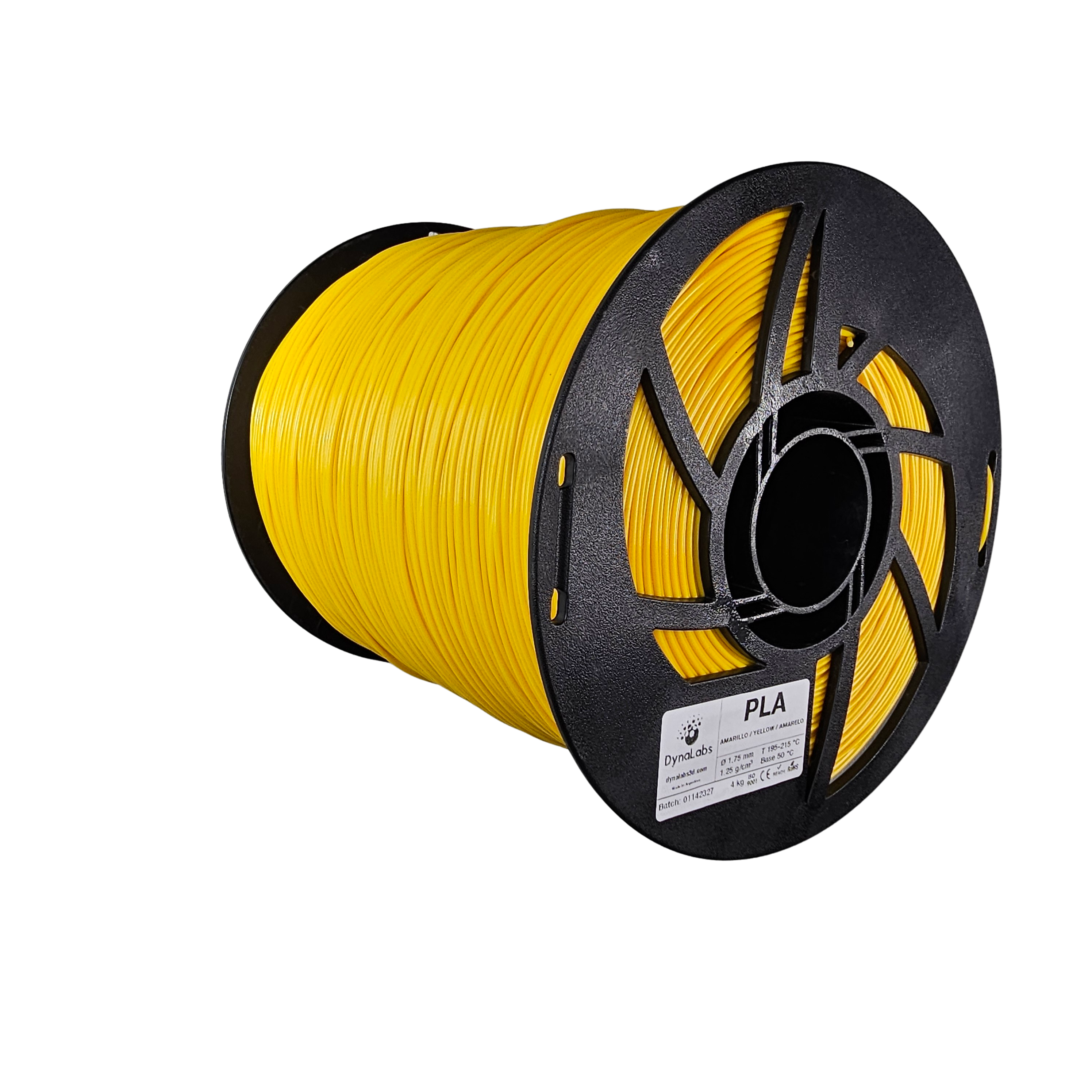 Dynalabs Megafill PLA Basic Filament 1.75mm 4kg - Yellow