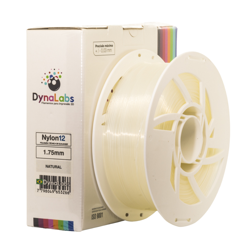 Dynalabs Nylon 12 Filament 1.75mm 1kg - Natural