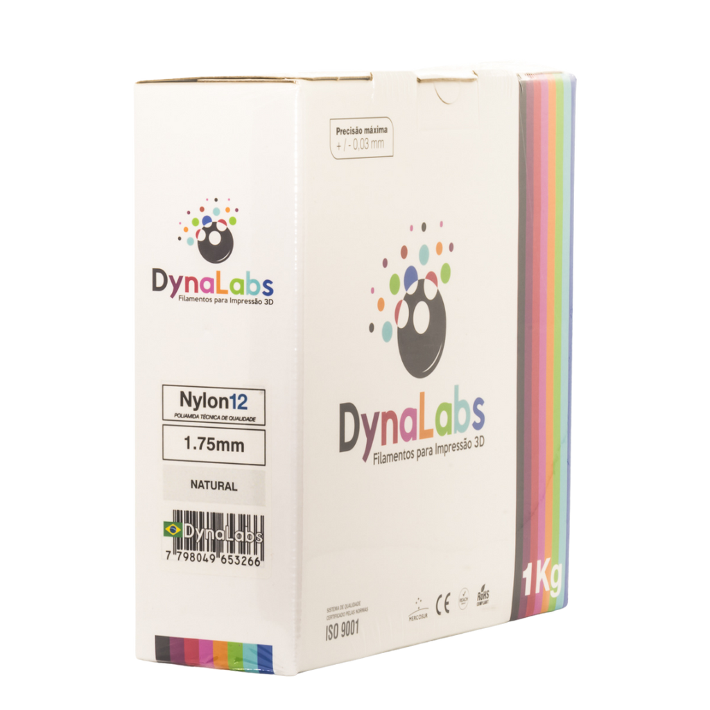 Dynalabs Nylon 12 Filament 1.75mm 1kg - Natural