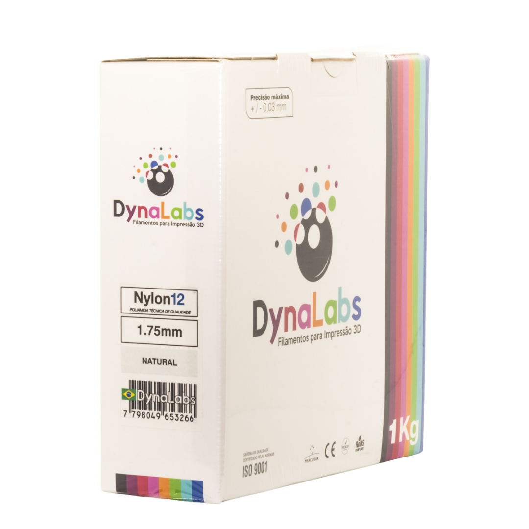 Dynalabs Nylon 12 Filament 1.75mm 1kg - Natural