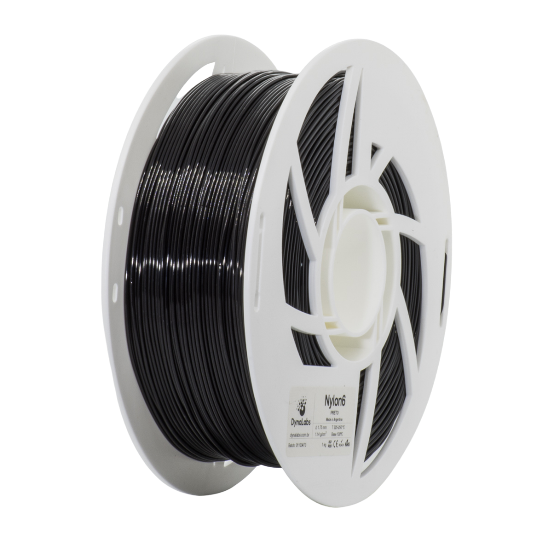 Dynalabs Nylon 6 Filament 1.75mm 1kg - Black