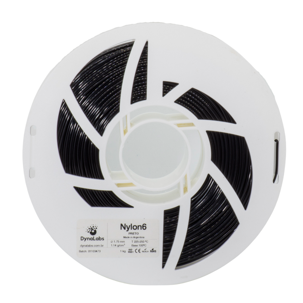 Dynalabs Nylon 6 Filament 1.75mm 1kg - Black