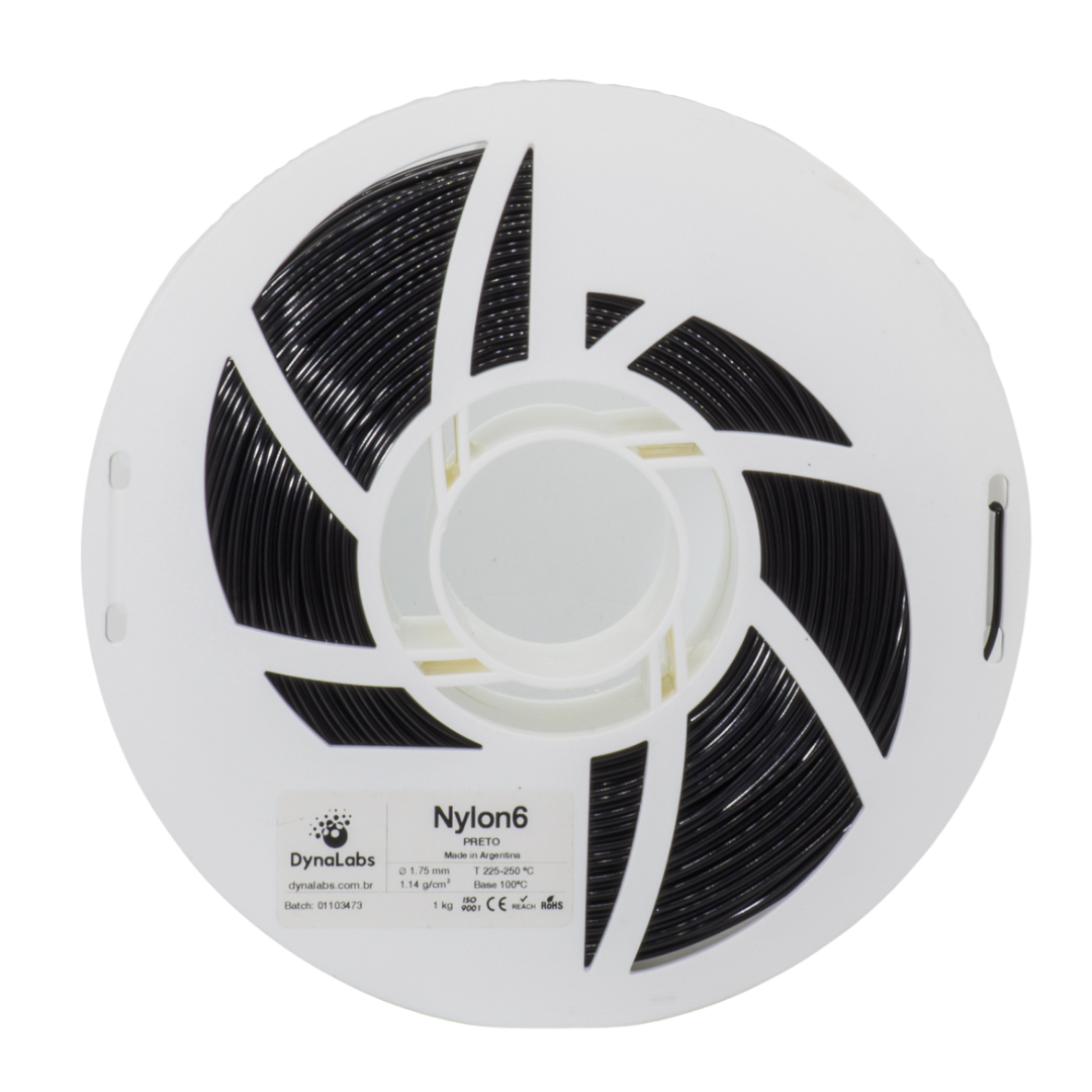 Dynalabs Nylon 6 Filament 1.75mm 1kg - Black