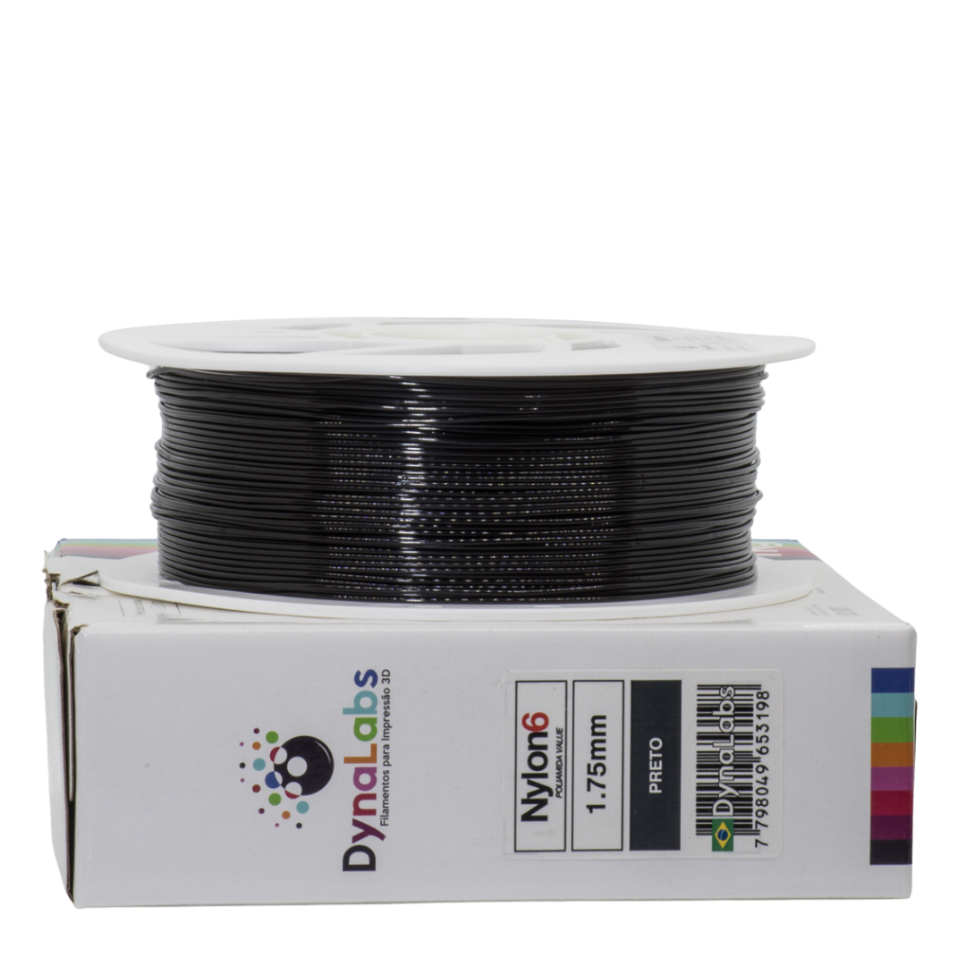 Dynalabs Nylon 6 Filament 1.75mm 1kg - Black
