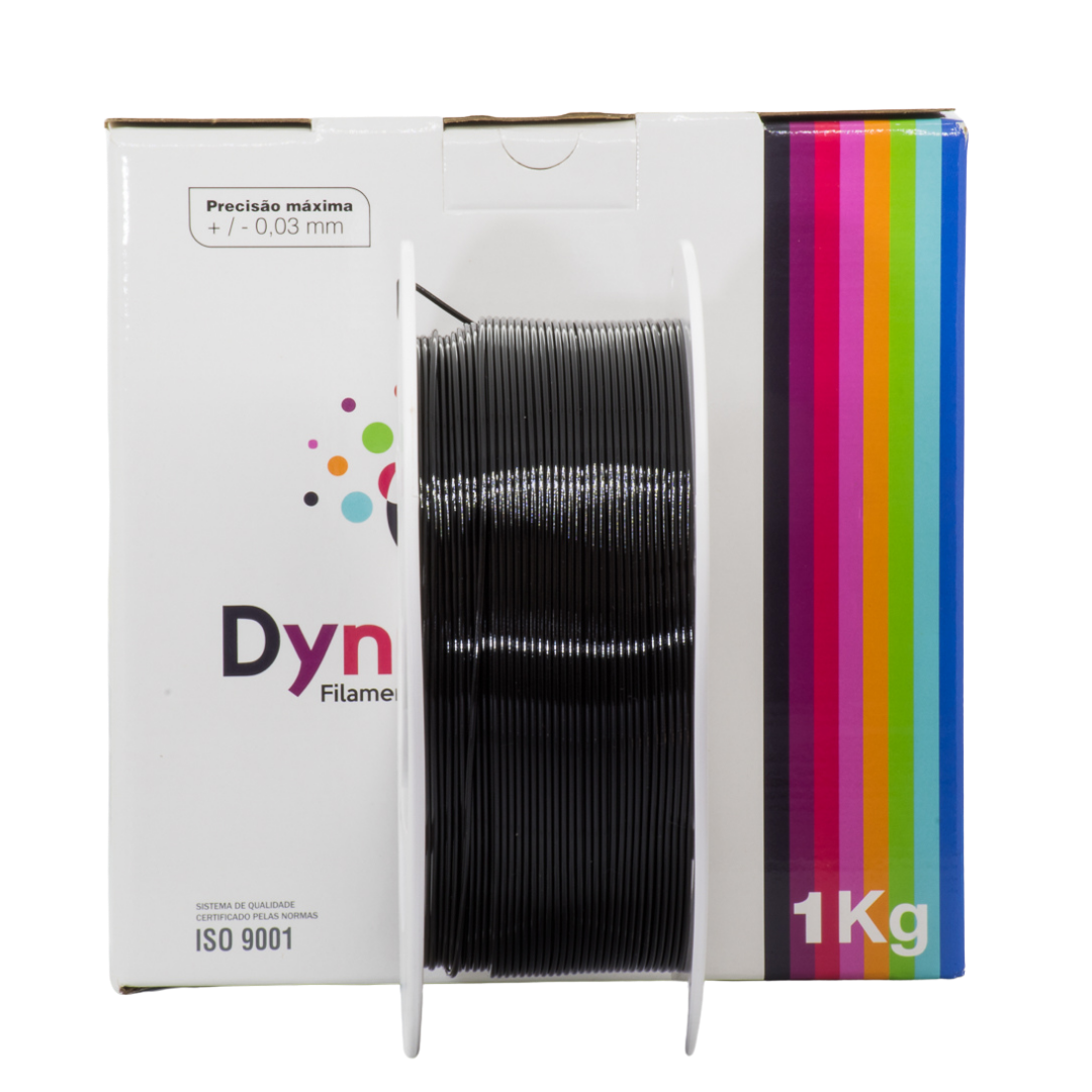 Dynalabs PETG Filament 1.75mm 1kg - Black