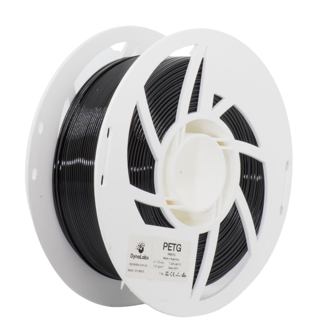 Dynalabs PETG Filament 1.75mm 1kg - Black