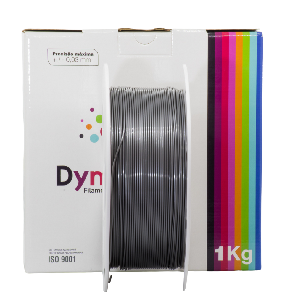 Dynalabs PETG Filament 1.75mm 1kg - Silver Grey