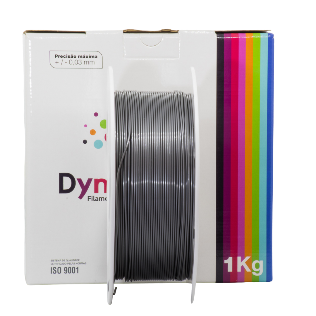 Dynalabs PETG Filament 1.75mm 1kg - Silver Grey