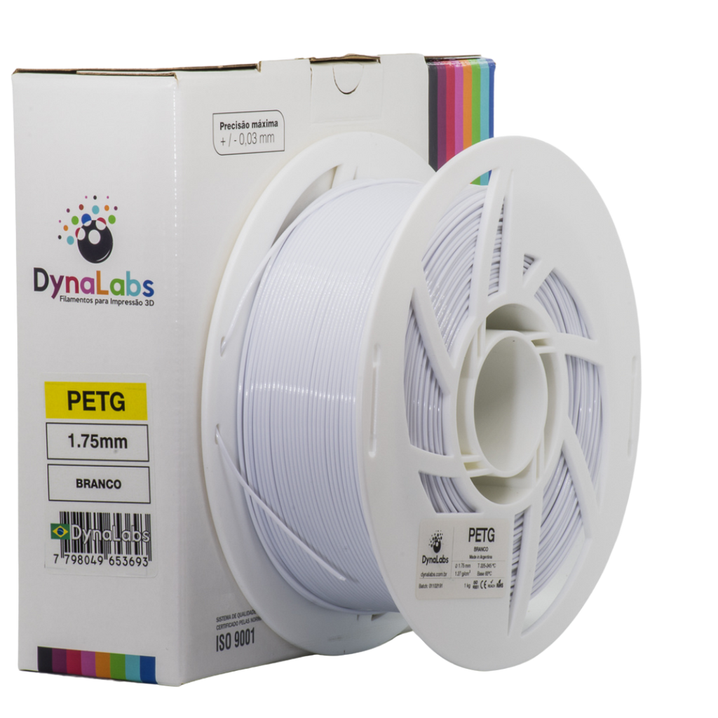 Dynalabs PETG Filament 1.75mm 1kg - White