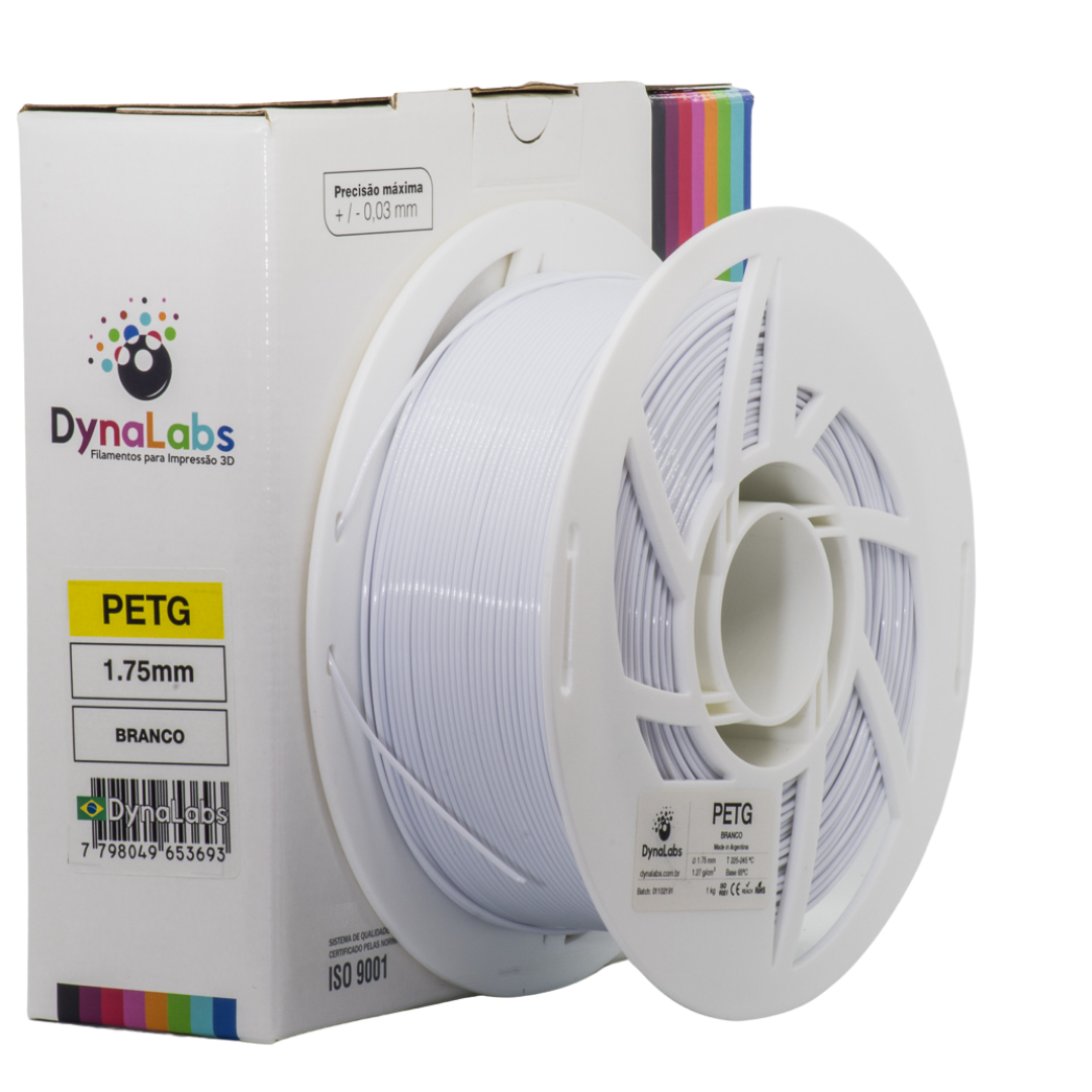 Dynalabs PETG Filament 1.75mm 1kg - White